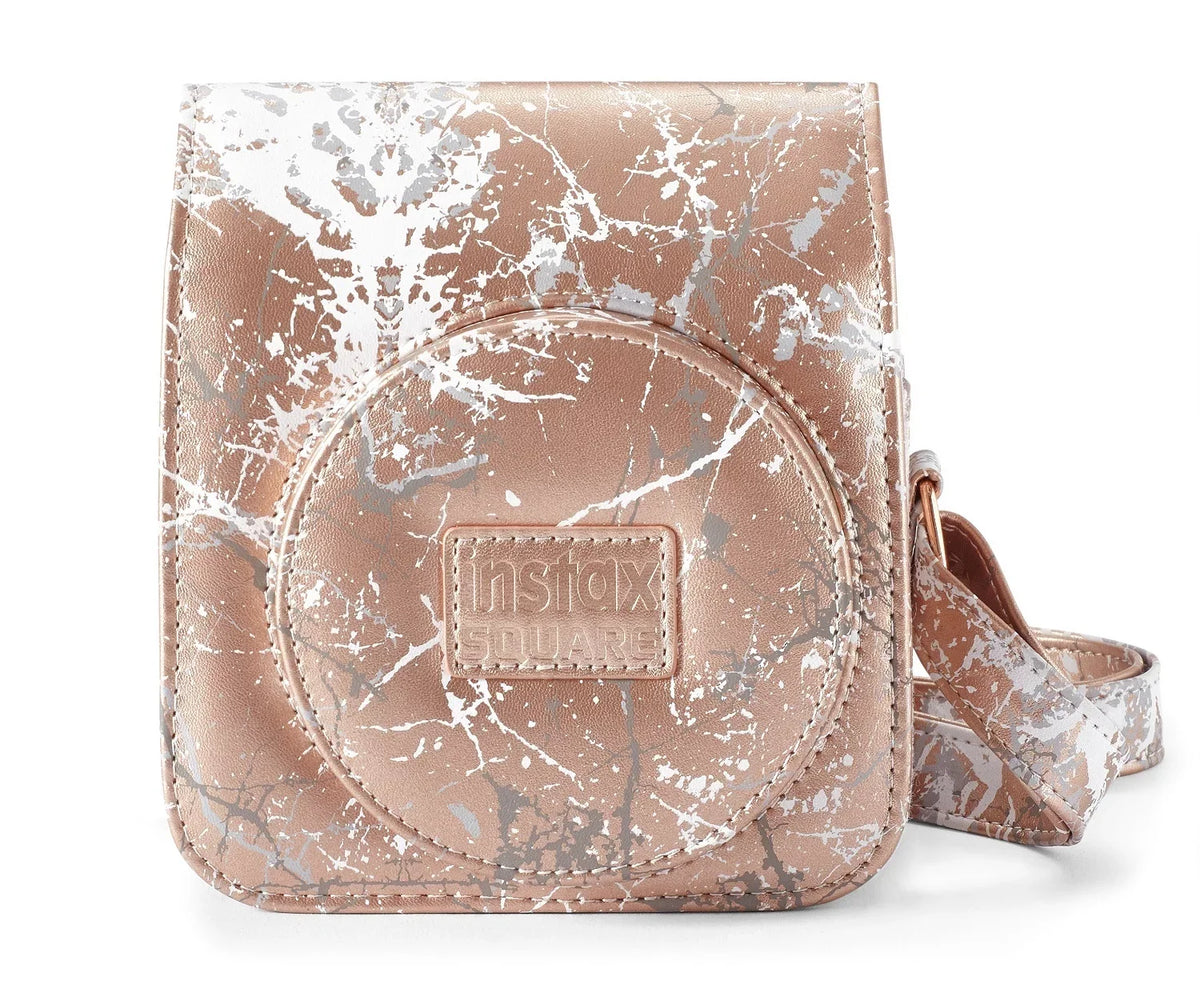 Fujifilm Instax Square SQ6 Camera Case, Blush Gold Marble