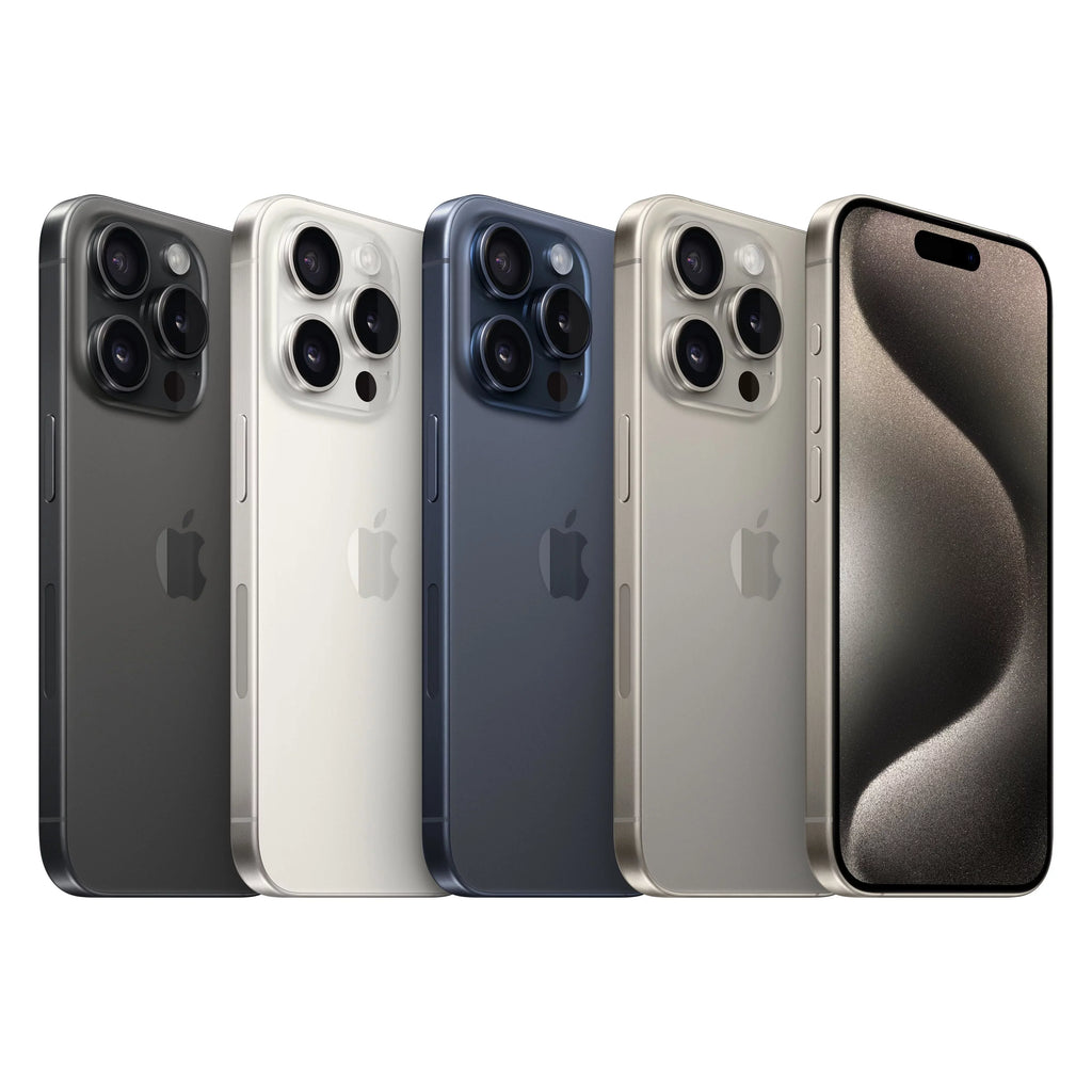 Straight Talk Apple iPhone 15 Pro, 256GB, Natural - Prepaid Smartphone