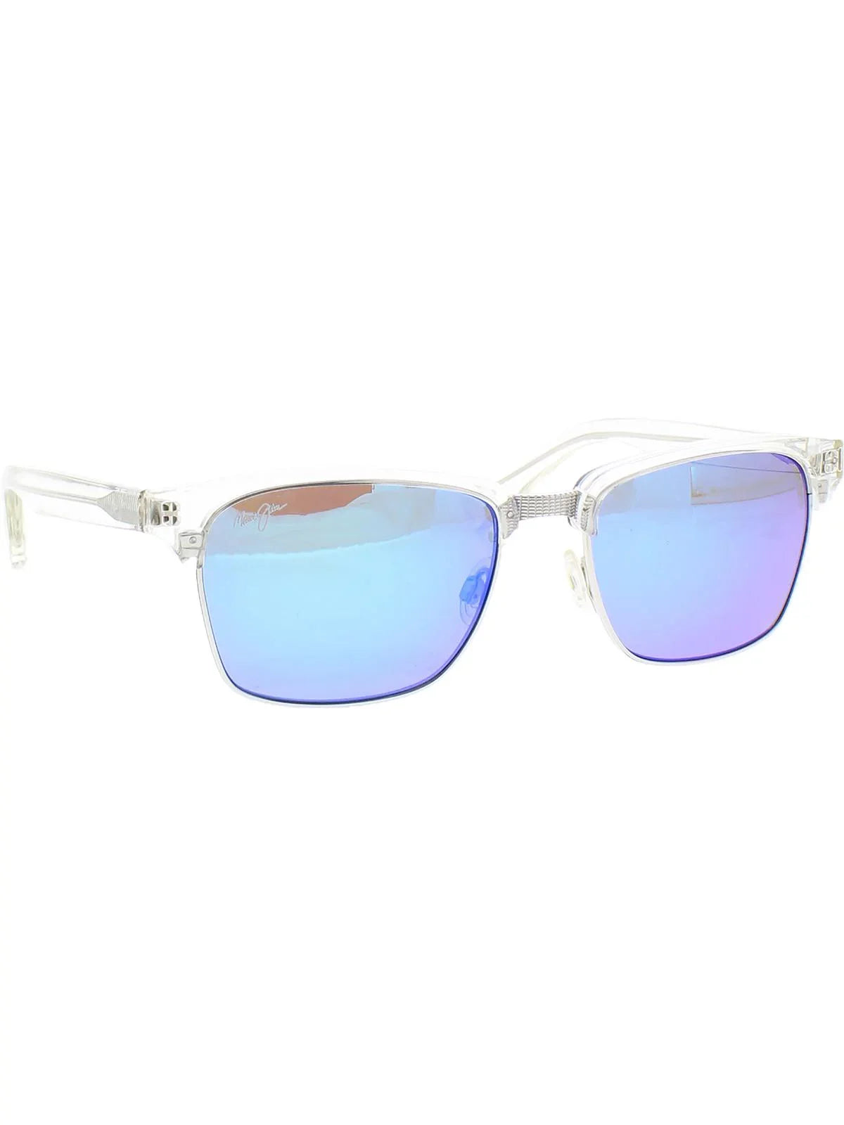 Maui Jim Kawika Blue Hawaii Square Unisex Sunglasses B257-05CR 54