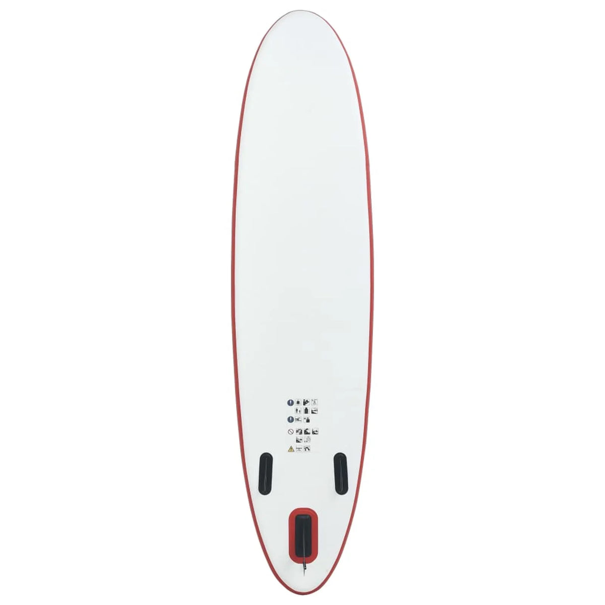 Paddle Board Set Surfboard Inflatable Red and White