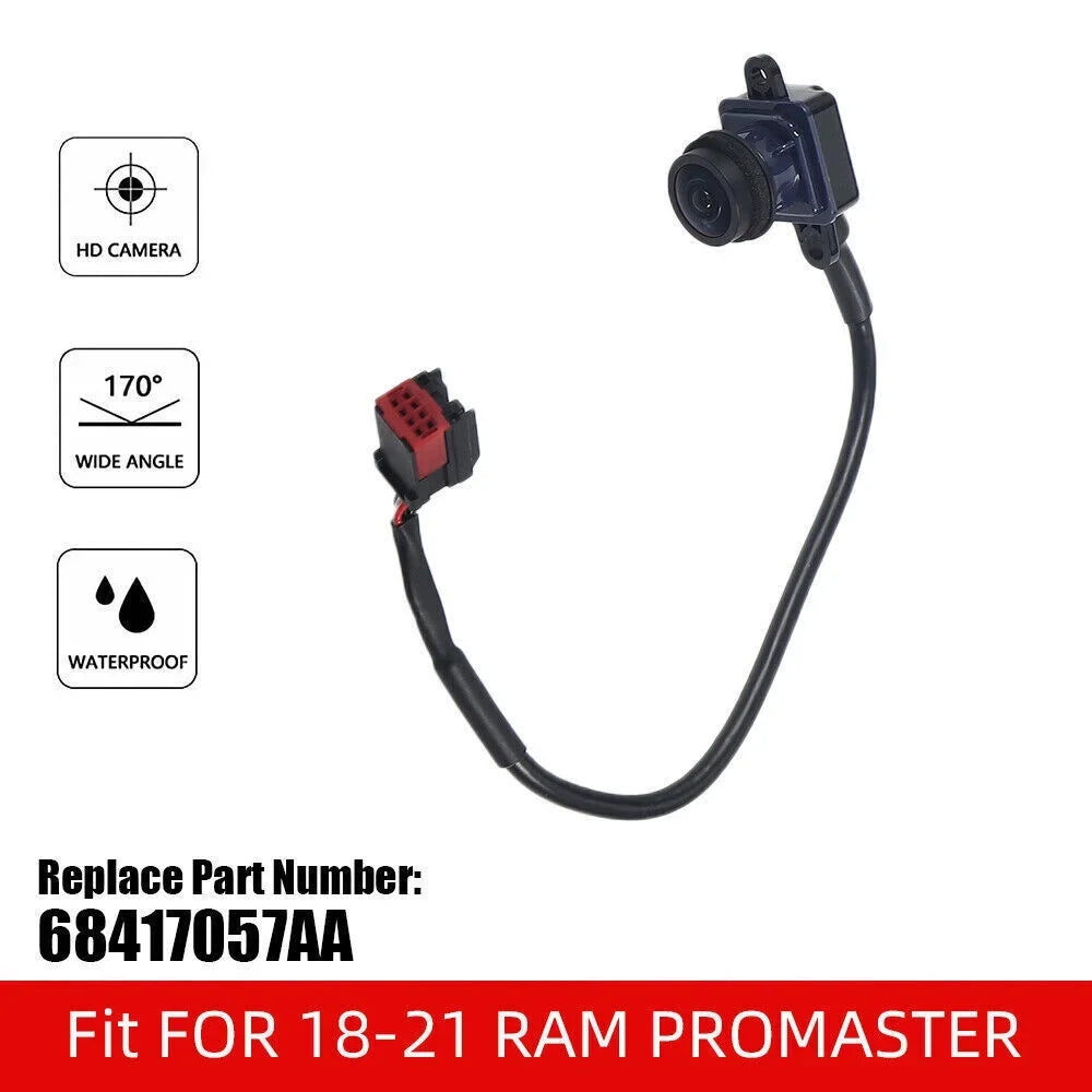 Jahy2Tech OEM Rearview Camera for RAM PROMASTER 1500 2500 3500 2018-2021 - Standard Replacement