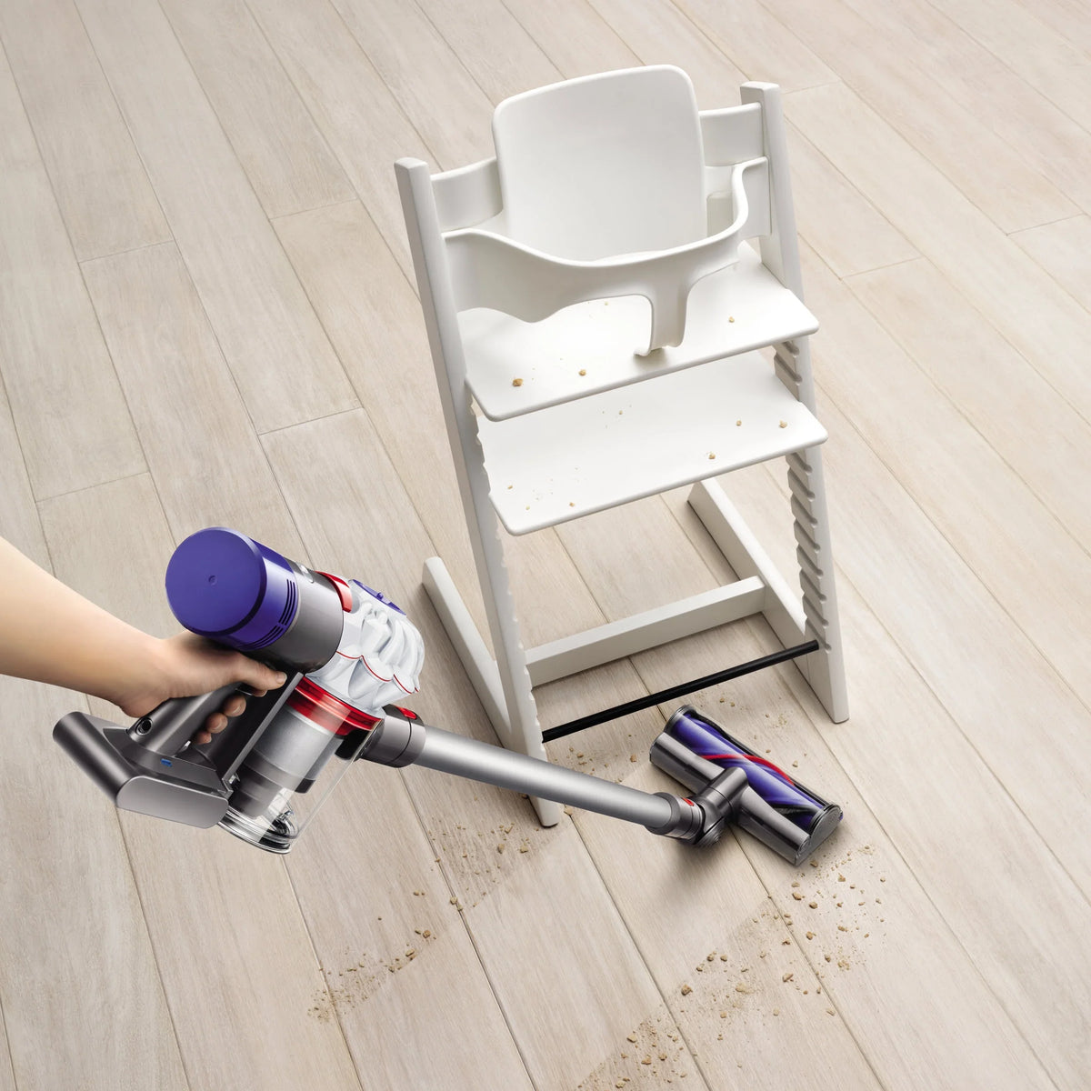 Dyson V7 Allergy Cordless HEPA Vacuum | White/Silver | Refurbished