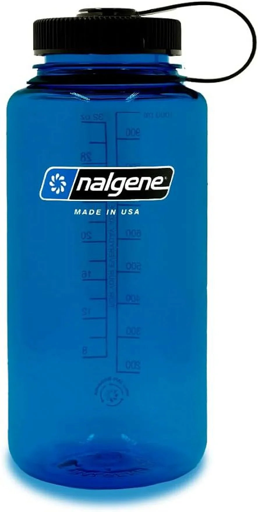 Nalgene Sustain Tritan BPA-Free Water Bottle Made with Composition Derived from 50% Plastic Waste, 32 OZ, Wide Mouth