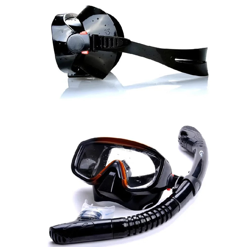 Radirus Dive Equipment: Premium Silicone Snorkel Set for Swimming, Diving, and Snorkeling Experiences