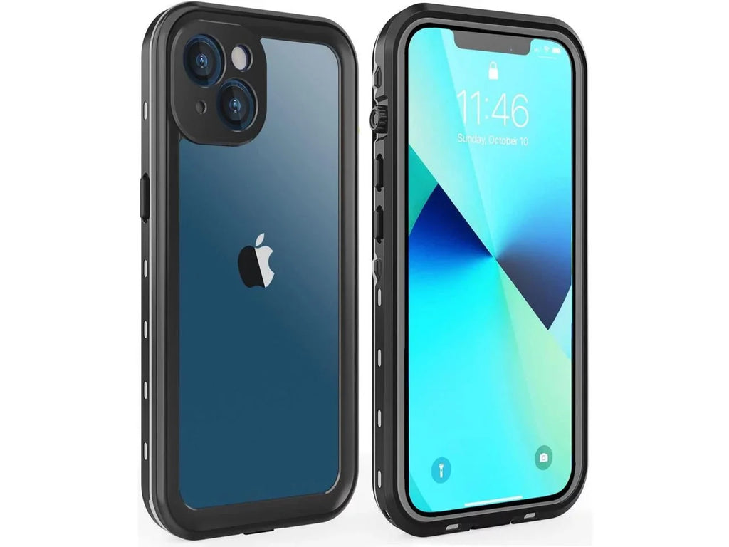 For iPhone 13 Case Waterproof Shockproof Dustproof Full-Body with Built-in Screen Protector,Underwater Full Sealed Shield Protective for iPhone 13 6.1 inch