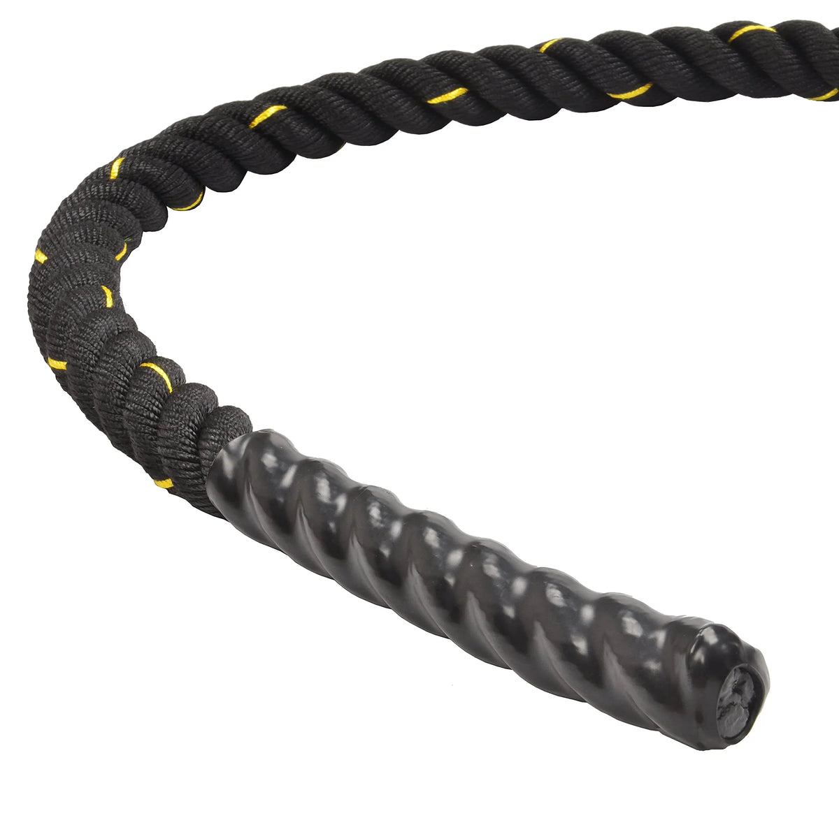BalanceFrom Battle Rope 1.5 Inch Diameter Poly Dacron 30 FT Length, Heavy Ropes for Home Gym and Workout
