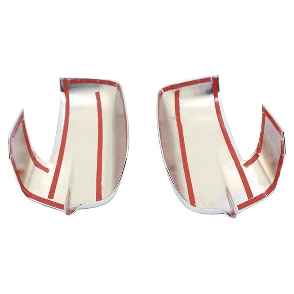 NINTE Rear View Mirror Shield for 13-18 Dodge Ram 1500 & 19-23 Ram 1500 Classic Chrome with Turn Signal Cutouts
