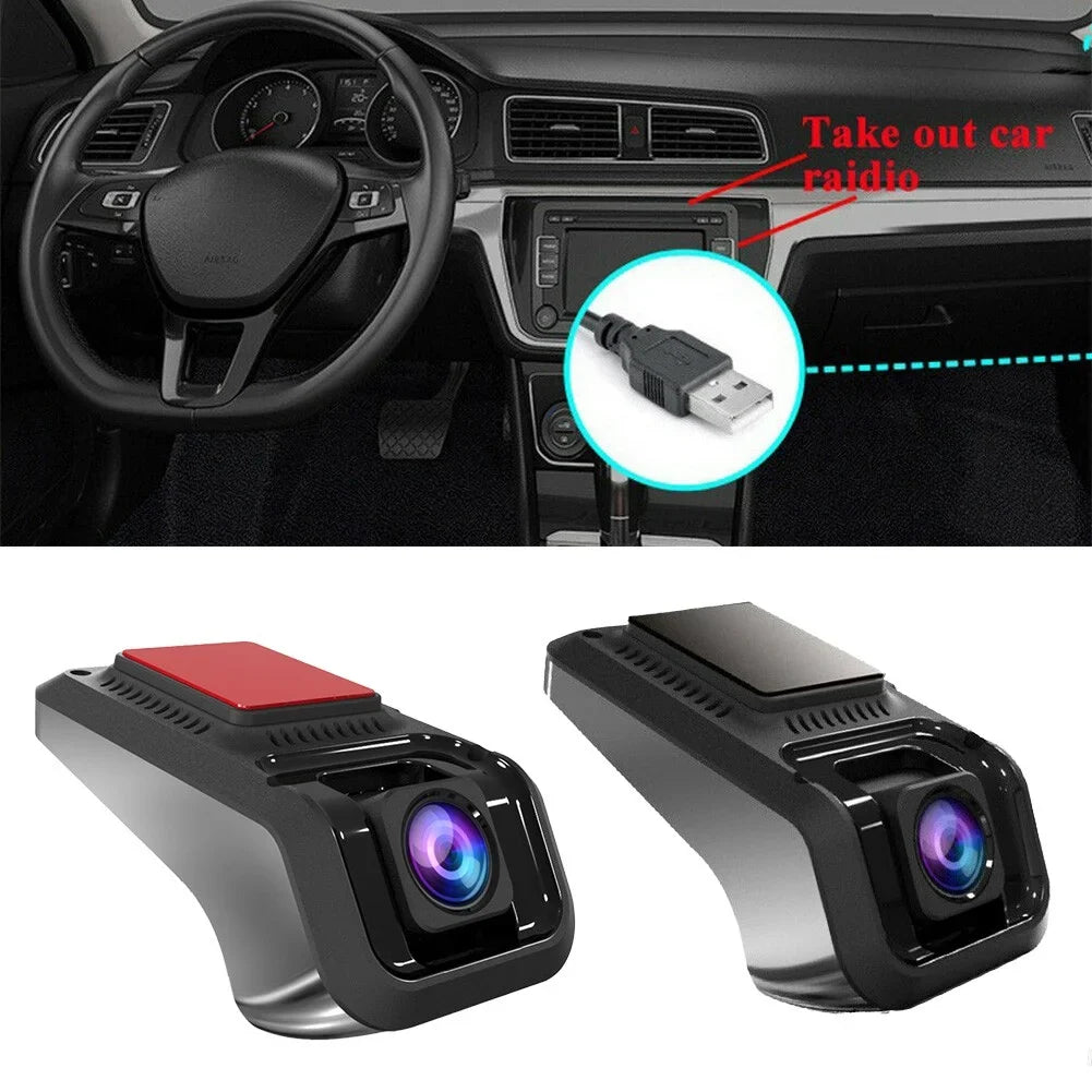 Car DVR Camera HD 1080P ADAS Video Recorder Dash Cam for Car Radi