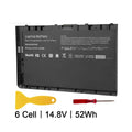Replace BT04XL Battery for HP EliteBook Folio 9480m Ultrabook