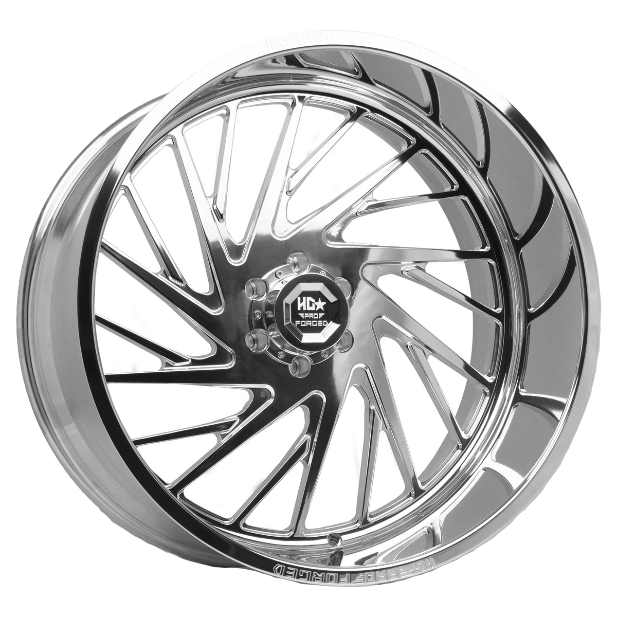LUXXX HD FORGED LHD PRO 4 RAPTOR 26X14 6X139.7 -76ET 122.1CB HIGH POLISHED WHEEL