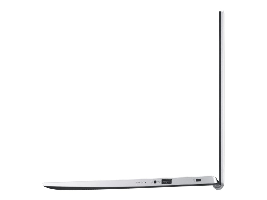 Acer Aspire 3 A315-58 - Intel Core i7 - 1165G7 / up to 4.7 GHz - Win 11 Home - Intel Iris Xe Graphics - 8 GB RAM - 512 GB SSD - 15.6" TN 1920 x 1080 (Full HD) - 802.11a/b/g/n/ac/ax - pure silver - kbd: US Intl