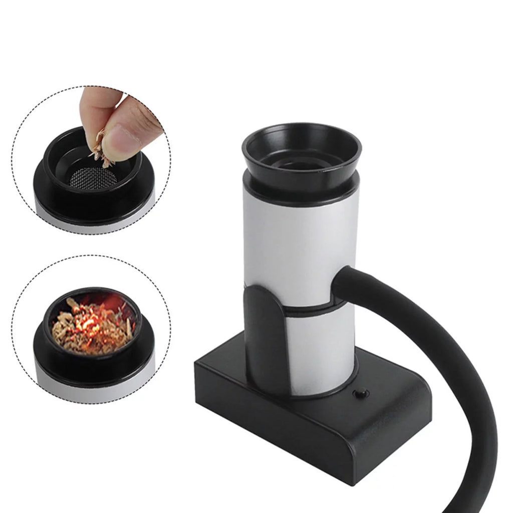 Portable Food , Kitchen Smoke , Cooking Handheld Food , Cocktail Mini Smoke Infuser Food for Meat BBQ