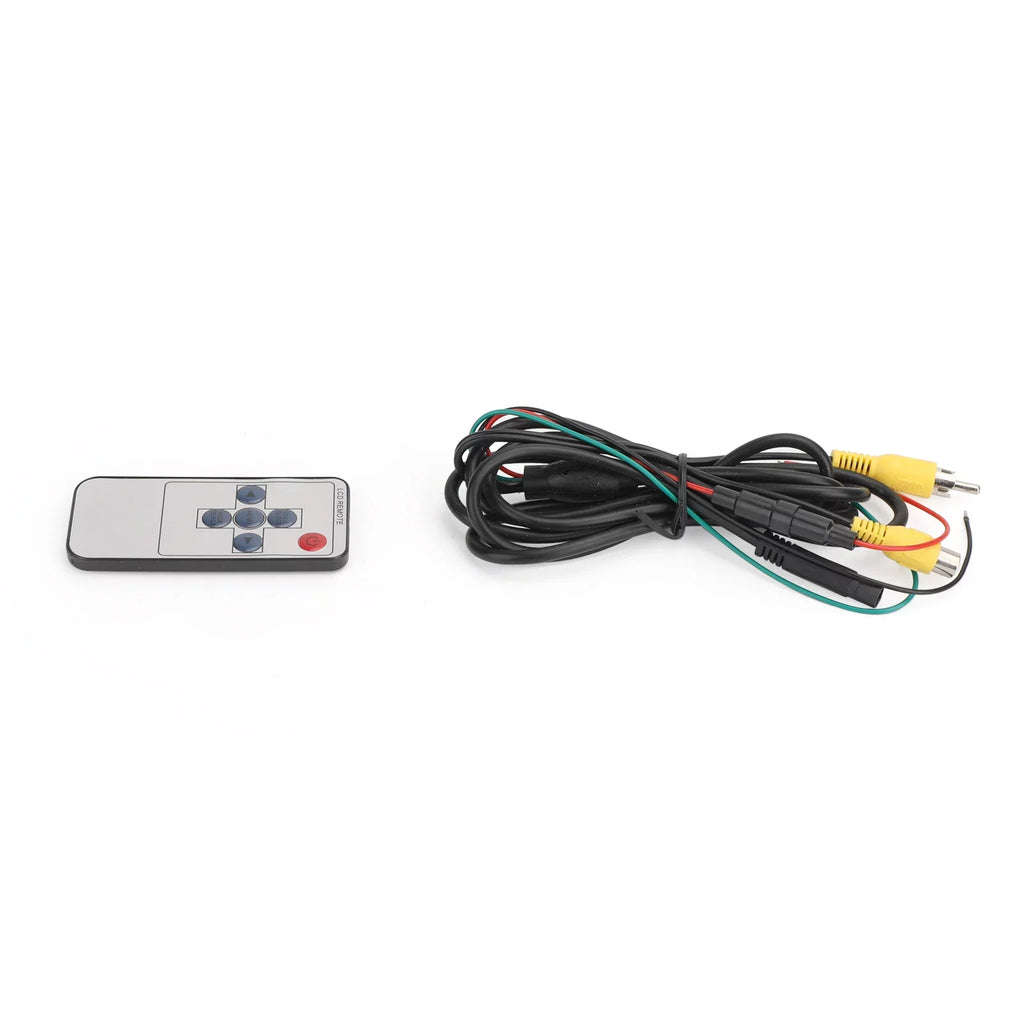 Motor Genic 7" LCD Car Rear View MonitorSensors Lens Screenfor Bus Car Reversing Camera