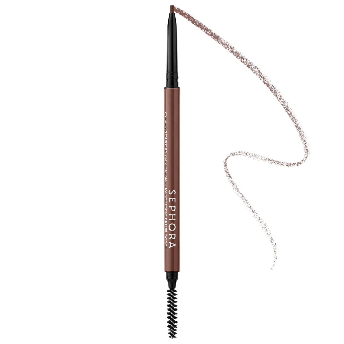 SEPHORA COLLECTION Retractable EyeBrow Pencil - Waterproof - 04 Midnight brown - chestnut brown - 0.003oz/0.08g
