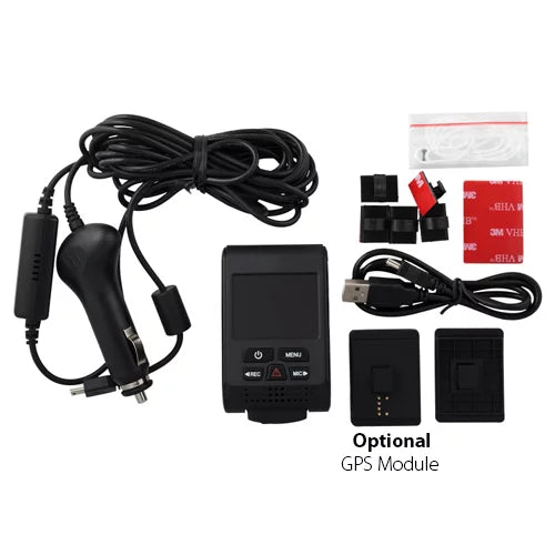 3K UltraHD Professional Dash Cam with WDR Night Vision with GPS