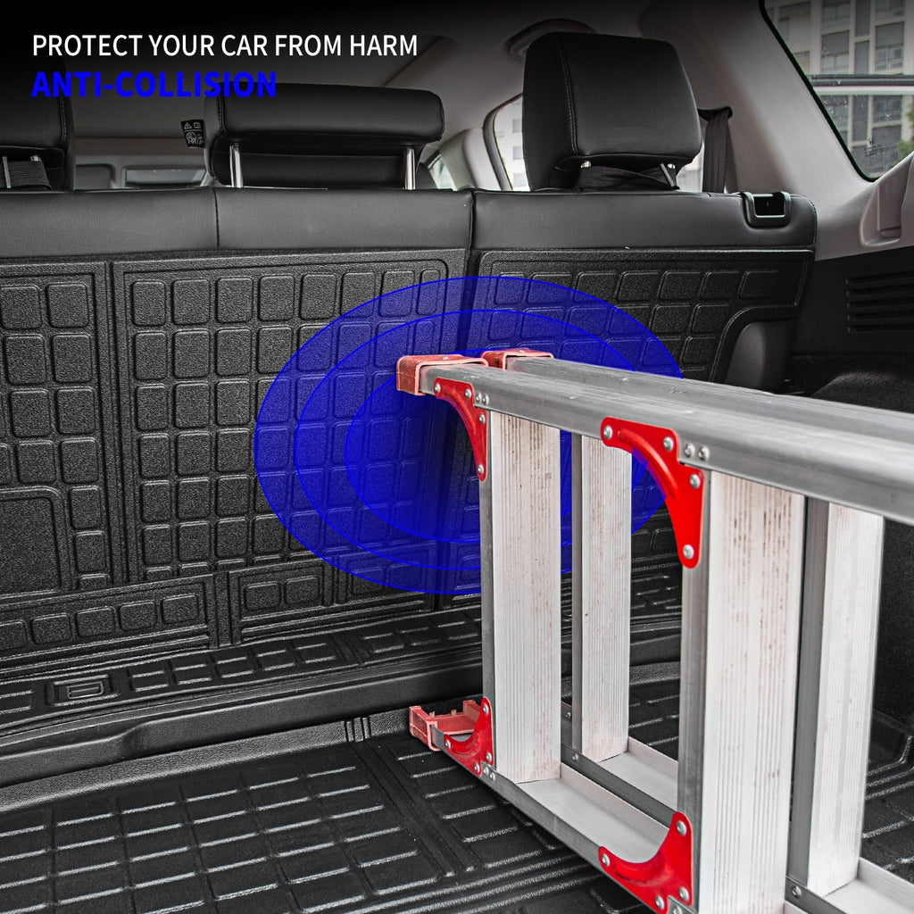 Fit 2017-2022 Honda CRV Fuel Trunk Mat Cargo Liner Rear Trunk Liner TPE All Weather Seat Back Wrap Protector 2021 CR-V Accessories (Trunk Mats + Backrest Mats)