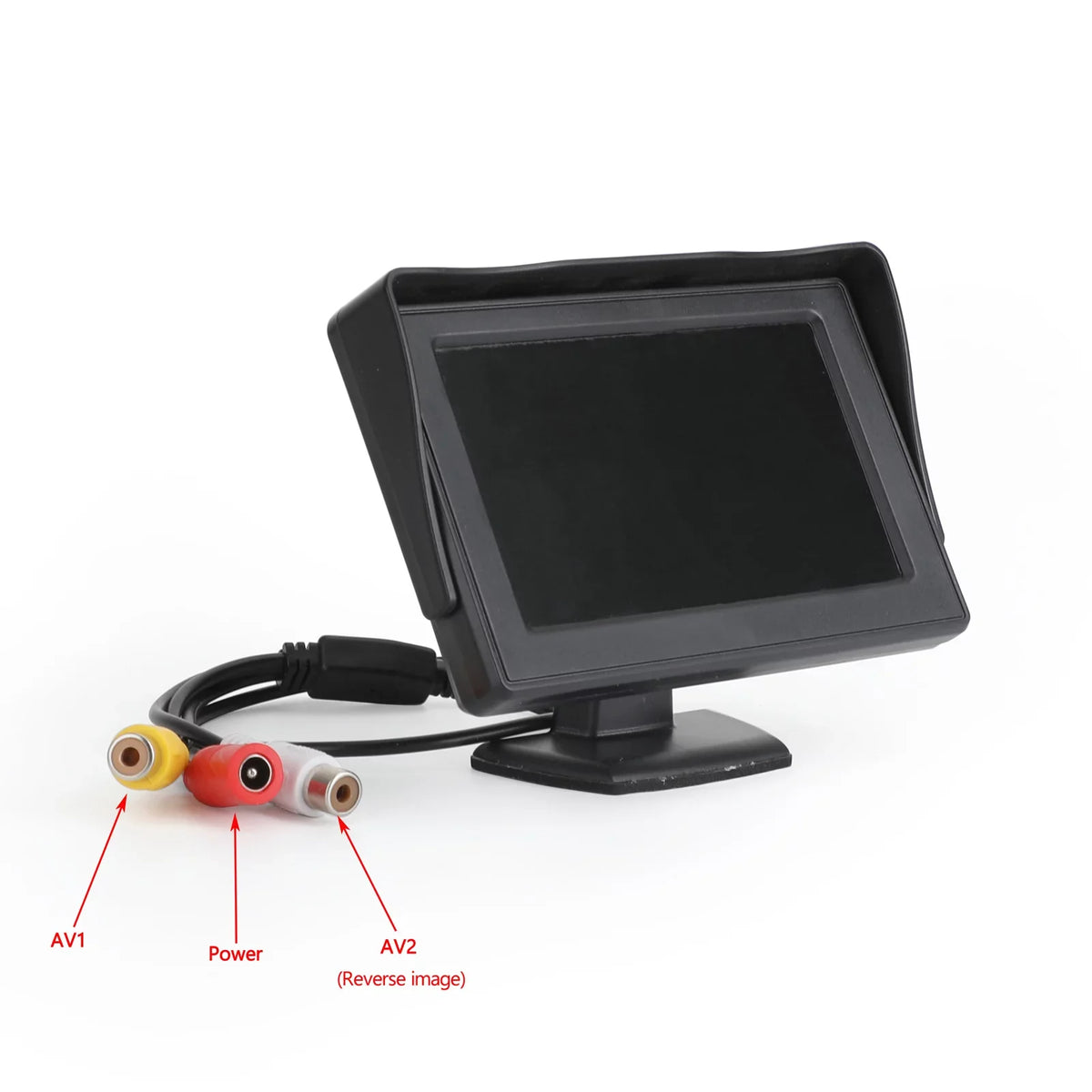 4.3" TFT LCD Car MonitorRear View HD Camera Display Reverse Monitor NTSC PAL