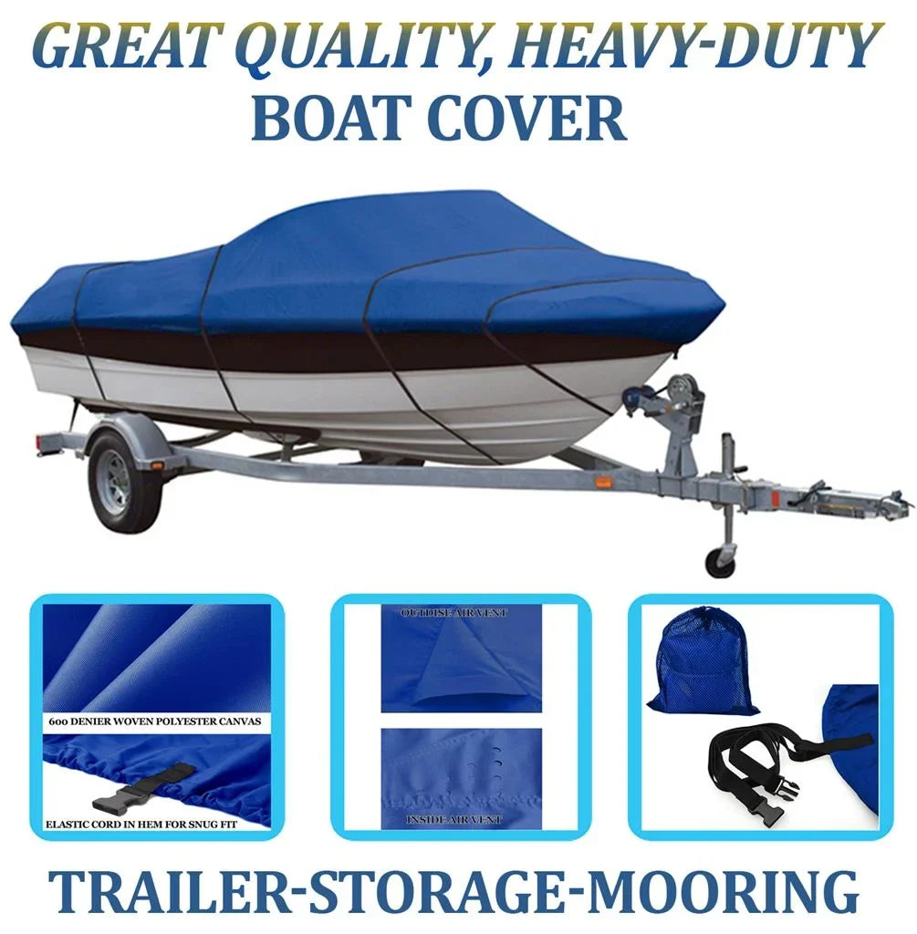 BLUE, GREAT Grade Vessel Wrap Compatible for LOWE FISHING MACHINE 150 S 2001