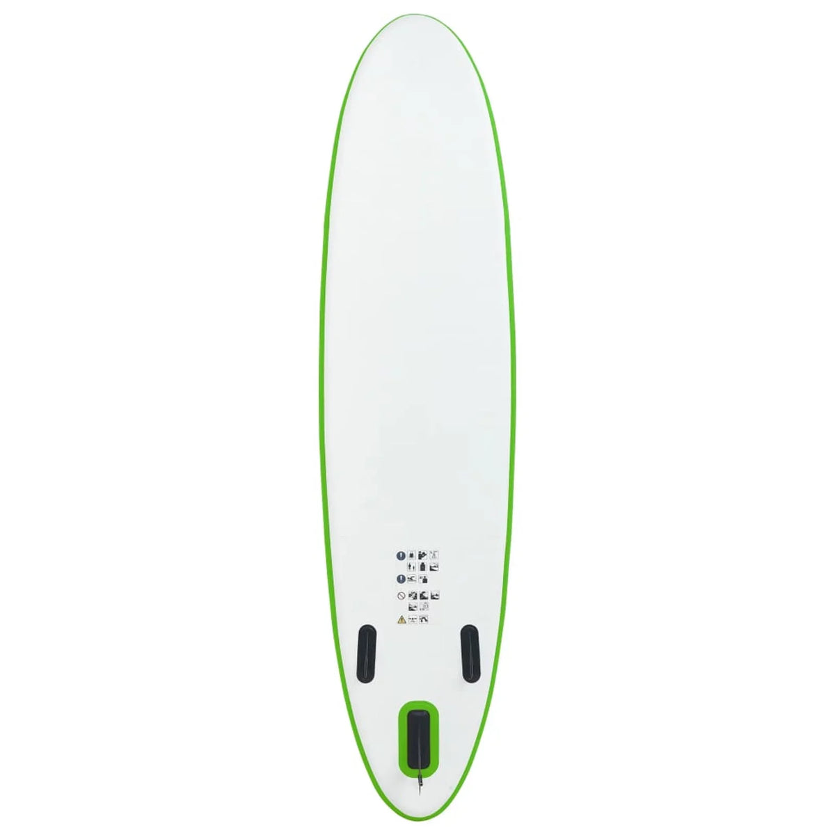 Dcenta Inflatable Paddle Board Set Beach Surfing Board with Oar, Fin, Hand Pump, Kit and Carrying Bag Surfboard for Adults
