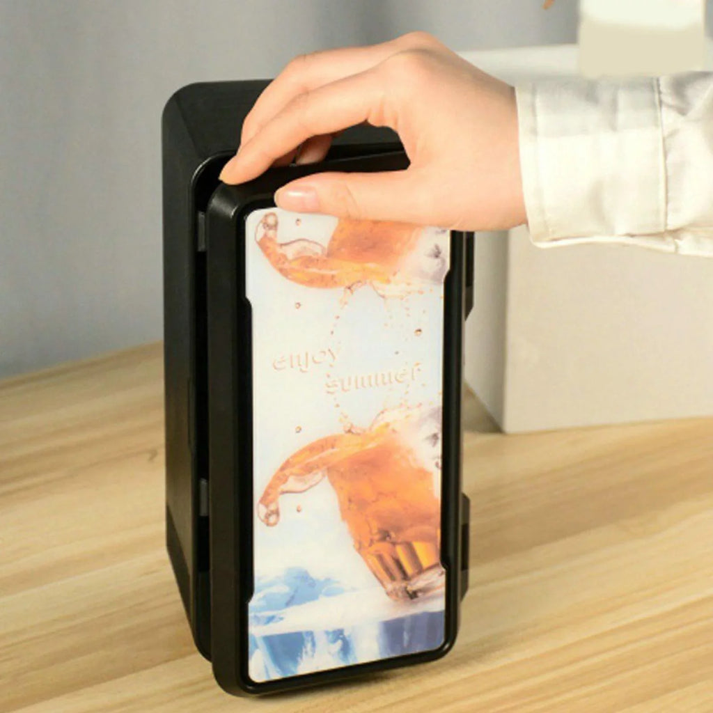 Personal Mini USB Fridge , coffee with water Milk and Warmer, Makeup Fridge, for Home Bedroom Office Car Dorm