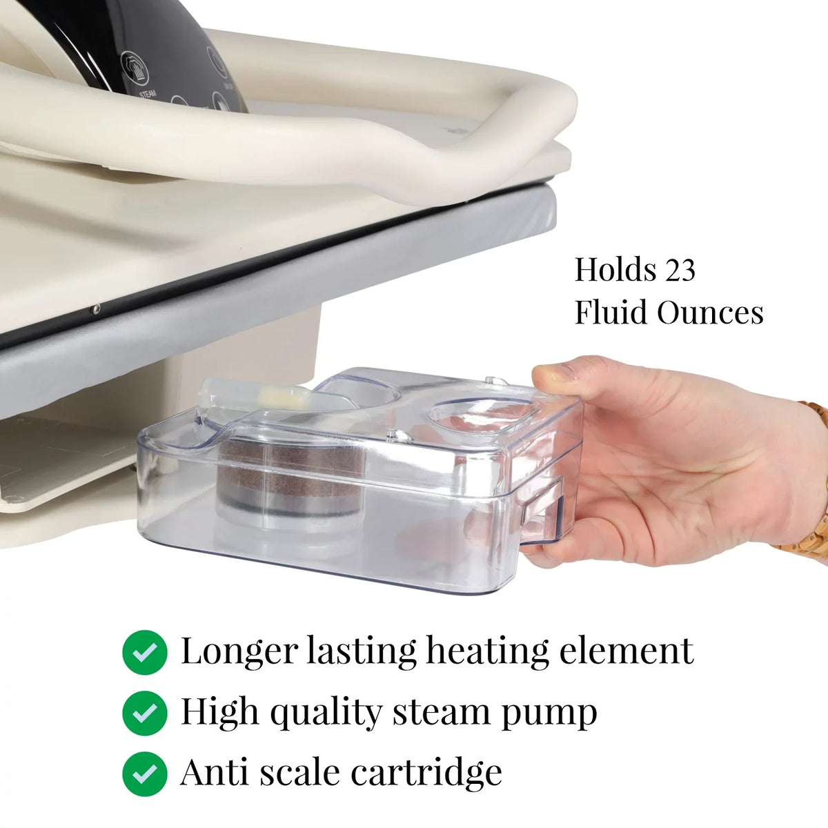 SPEEDYPRESS DIGITAL STEAM PRESS 80HD | PREMIUM EXTRA LARGE 32 INCH IRON PRESS MACHINE | EASY TO USE CLOTHES STEAMER WITH MULTIPLE STEAM AND TEMPERATURE SETTINGS