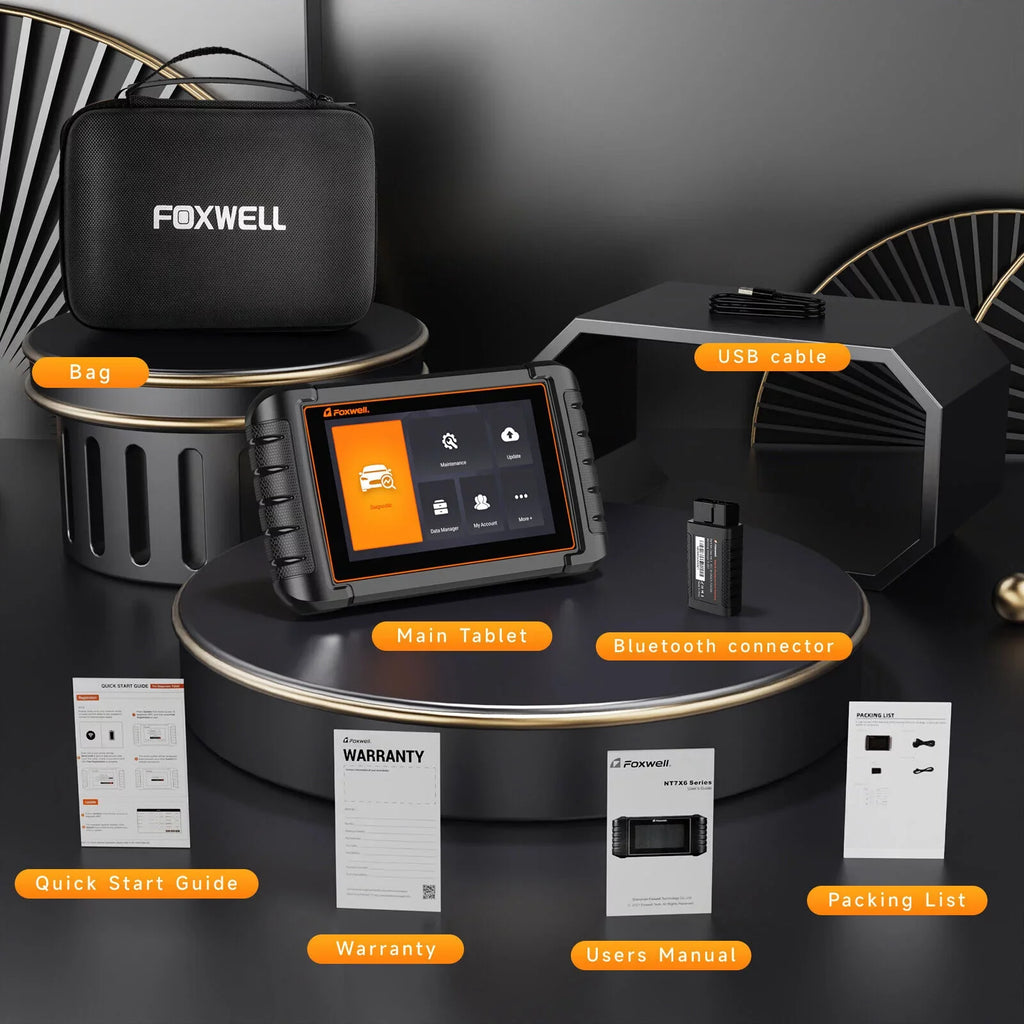 Foxwell NT809 BT All System Bidirectional OBD2 Scanner Auto Diagnostic Tool IMMO