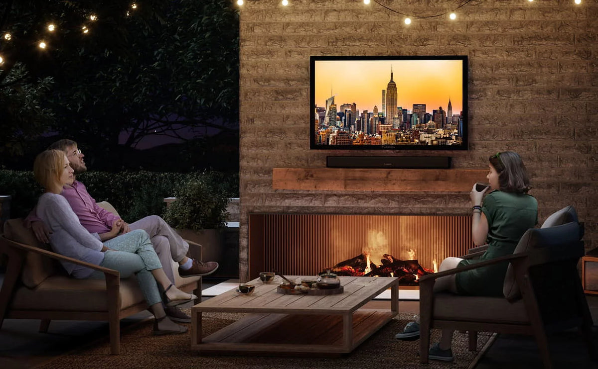 Furrion FDUP65CBS 65" Partial Sun Series Outdoor Weatherproof 4K UHD TV with an Additional 2 Year Wrap by Epic Protect (2021)