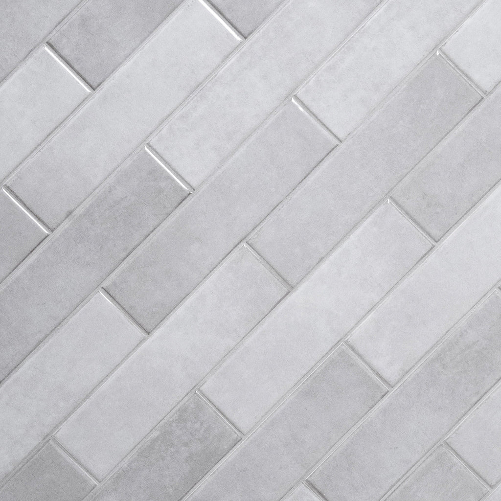MSI Renzo Sterling 3 in. x 12 in. Glossy Ceramic Wall Tile (5.5 sq. ft./Case)