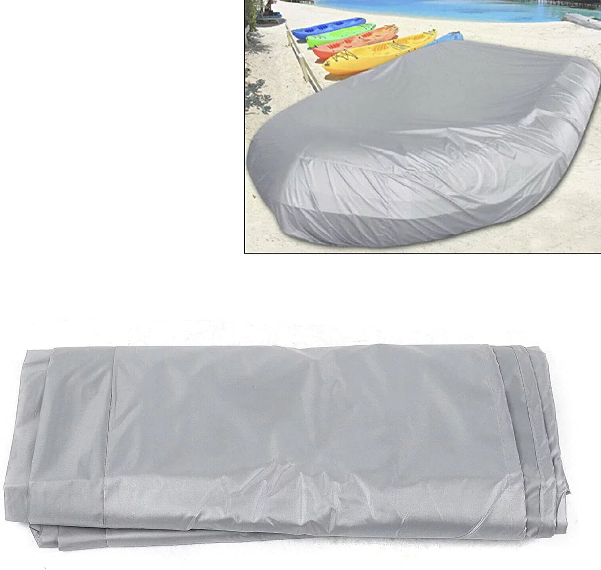 Miumaeov Inflatable Heavy-Duty Waterproof and UV-Resistant Marine Grade Polyester for V-Shaped Hull Professional Type Fishing Vessel Speed Craft Bass Vessel