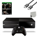 Microsoft Xbox One Original 500GB Gaming Console Black HDMI Cable With Mortal Kombat X Game BOLT AXTION Bundle Used