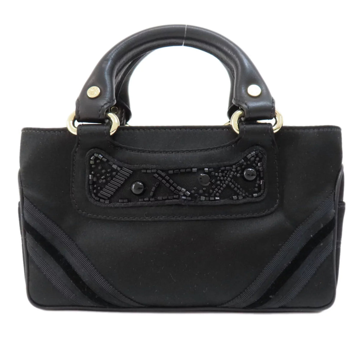 Pre-Owned Celine boogie bag handbag satin ladies CELINE (Good)