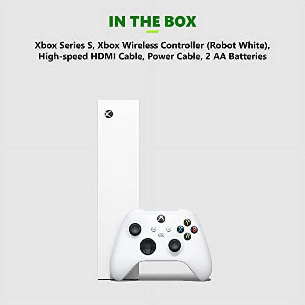 Pre-Owned MICROSOFT XBOX SERIES S 512GB GAME CONSOLE RRS-00001 - WHITE (Refurbished)