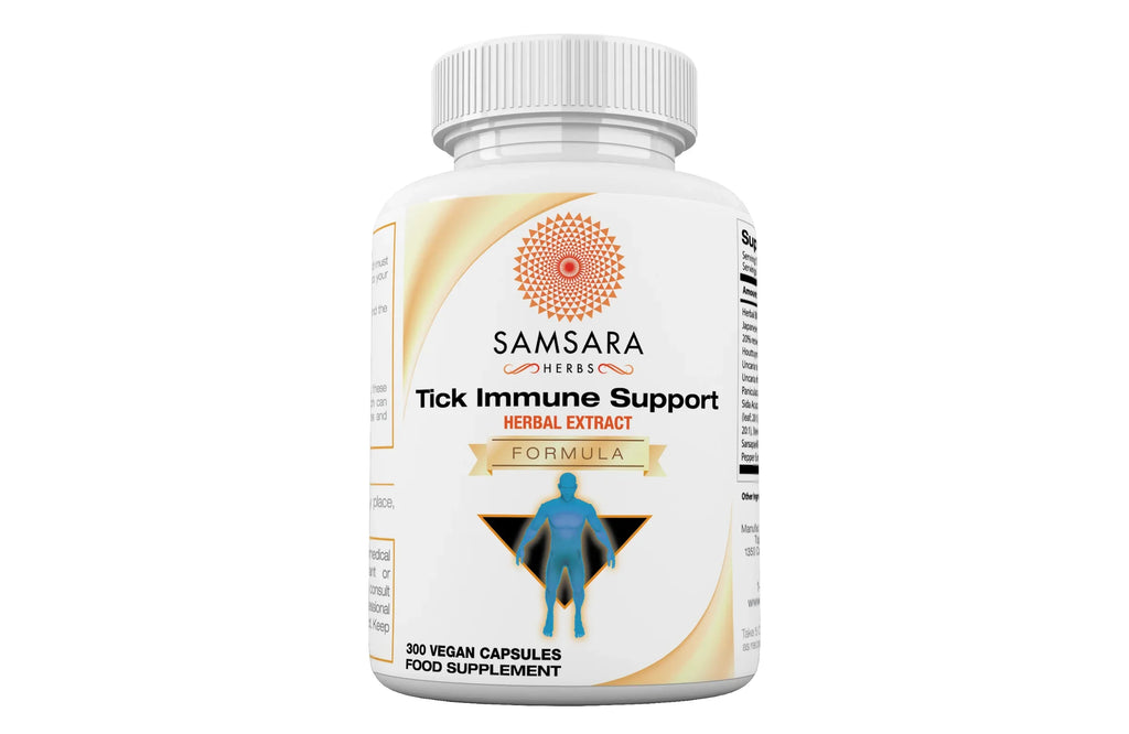 Samsara Herbs Tick Immune Support - The Original Herbal Formula (300 Capsules)