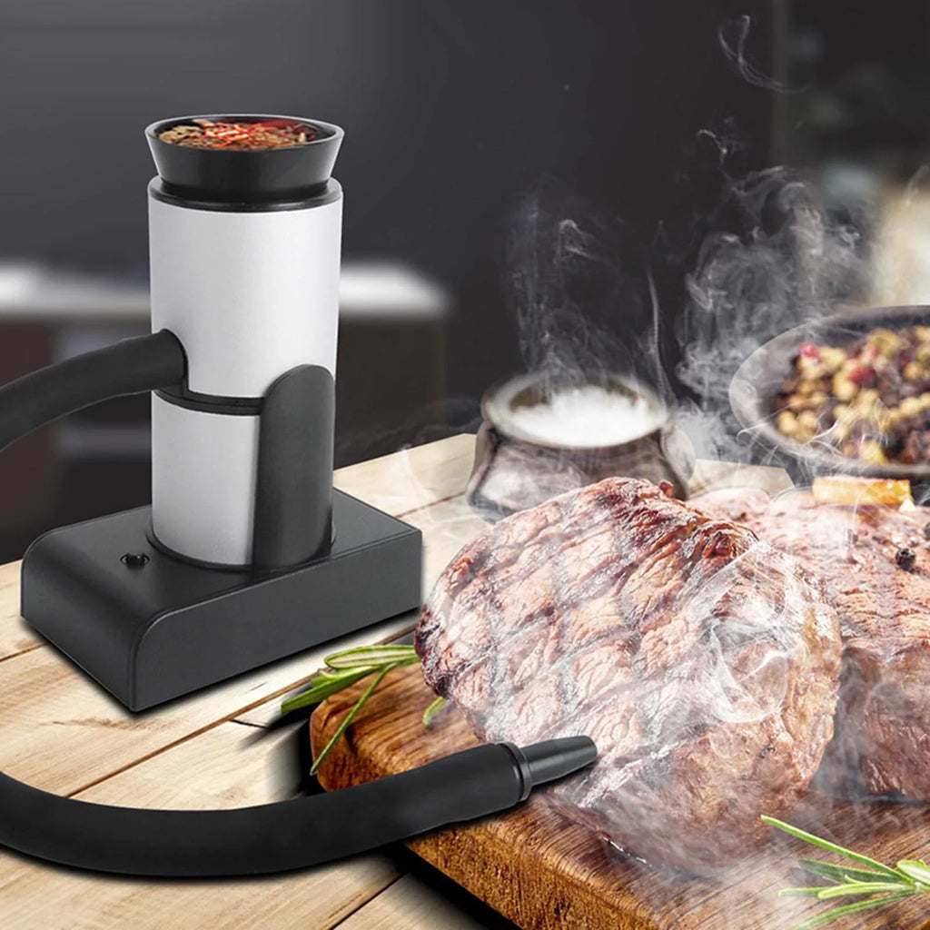 Portable Food , Kitchen Smoke , Cooking Handheld Food , Cocktail Mini Smoke Infuser Food for Meat BBQ