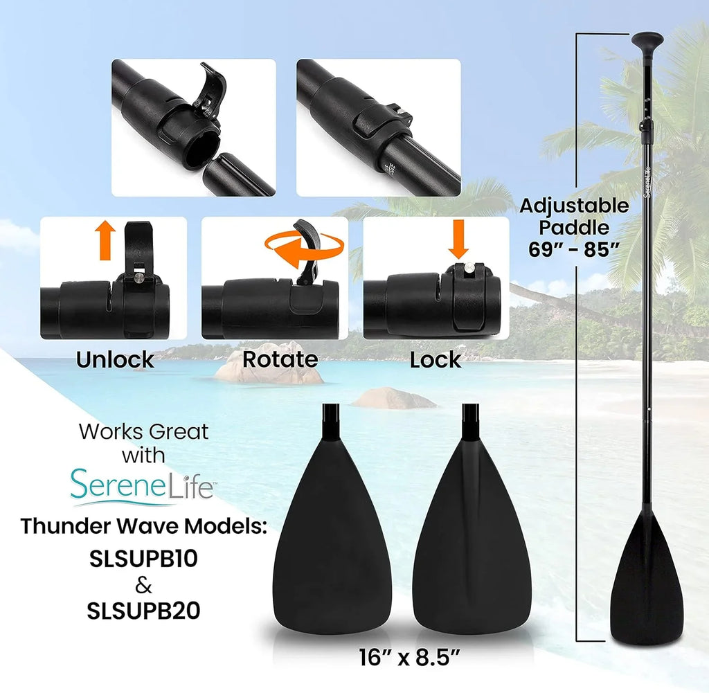 Sand Up Paddle-Board Adjusable Paddle - Adjusable Waer Paddle Oar For SLB105 -Flow Inflaable Sand Up Waer Paddle-Board -