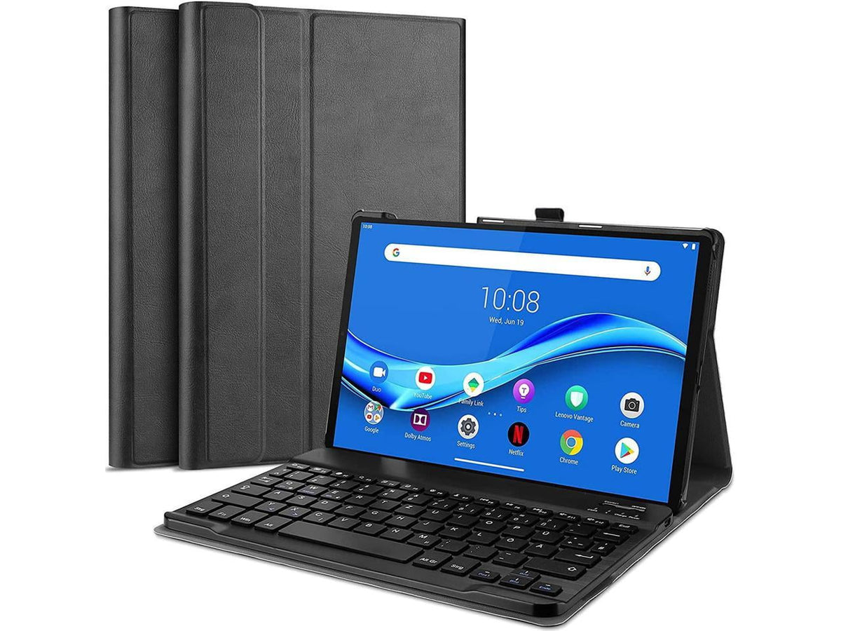 Wireless Keyboard Case for Lenovo Tab K10 2021 / Lenovo Tab M10 FHD Plus 2020 2nd Gen 10.3 inch TB-X606F / TB-X606X Slim Shell Lightweight Stand Wrap with Detachable Keyboard