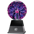 Shield #Mindblown 6" Plasma Globe Lamp with Interactive Electric Touch and Sound Sensitive Lightning and Tesla Coil, Includes AC Adapter, Glass STEM Lava Lamp-Style Light for Desk, Kids Room