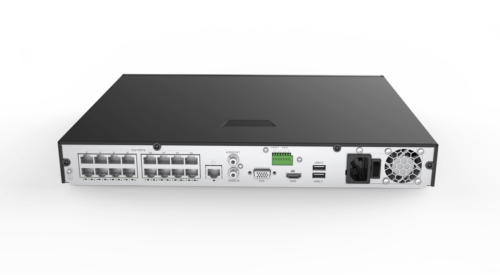 Revo RU162MD8G-3T Ultra HD 16 Channel 3TB NVR Surveillance System with 8 x 4 Megapixel Cameras