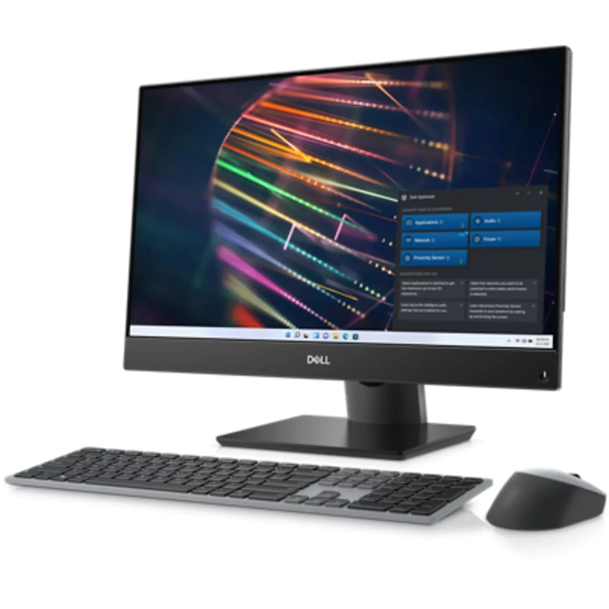 Restored Dell Optiplex 7000 7400 AIO (2022) | 23.8" FHD | Core i7 - 4TB SSD - 16GB RAM | 12 Cores @ 4.9 GHz (Refurbished)