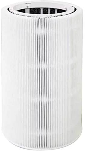 Nispira HEPA Blue Pure 411 Replacement Filter Compatible with Blueair Blue Pure 411 Air Purifiers. Particle and Activated Carbon. 4 Filters