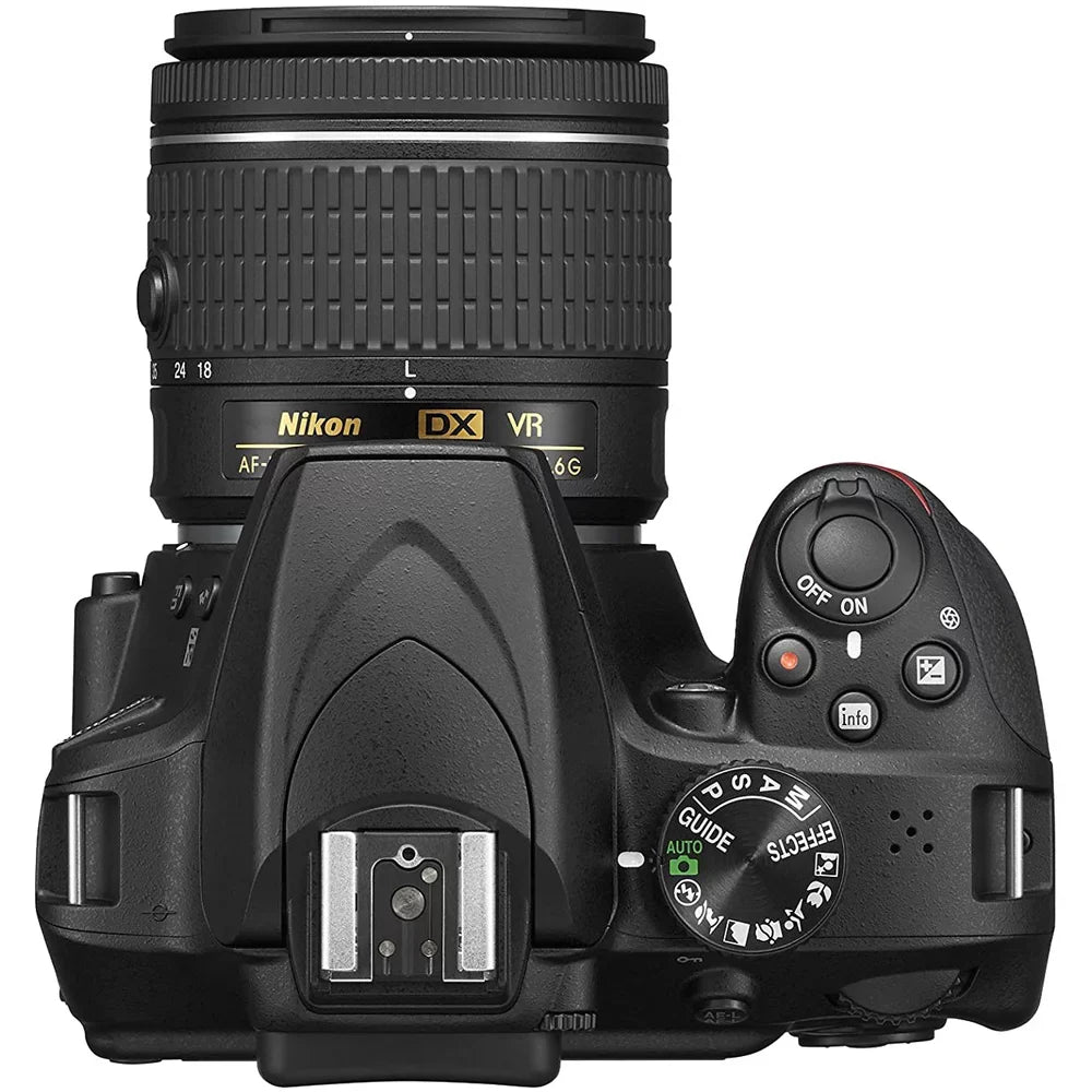 Restored Nikon D3400 24.2 MP DSLR Camera with 18-55mm VR Lens Kit 1571B (Black) (Refurbished)
