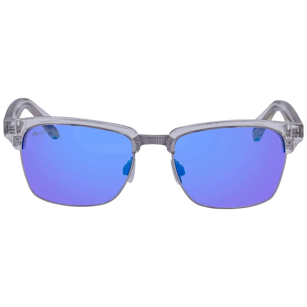 Maui Jim Kawika Blue Hawaii Square Unisex Sunglasses B257-05CR 54