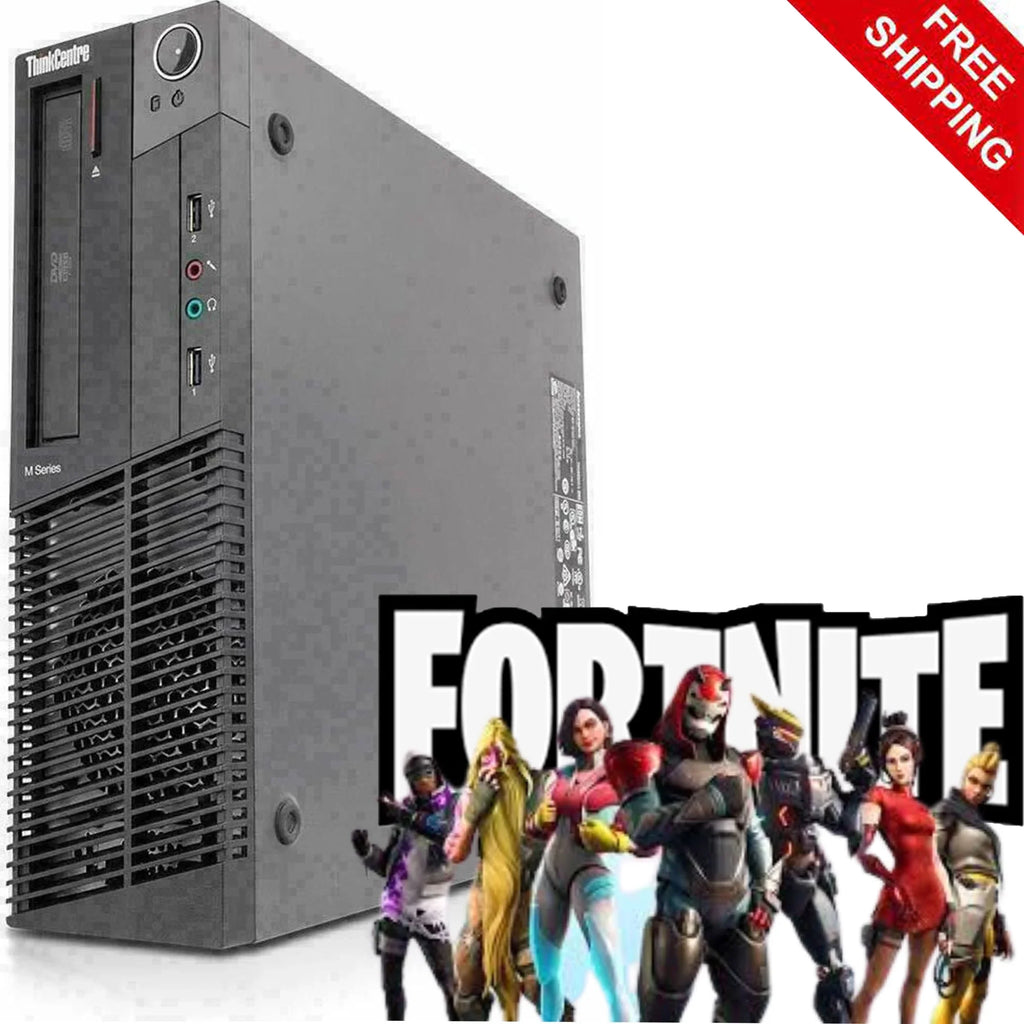 Lenovo Core i5 16GB 128GB SSD+1TB WIFI Windows 10 Pro For Fortnite Gaming Computer PC