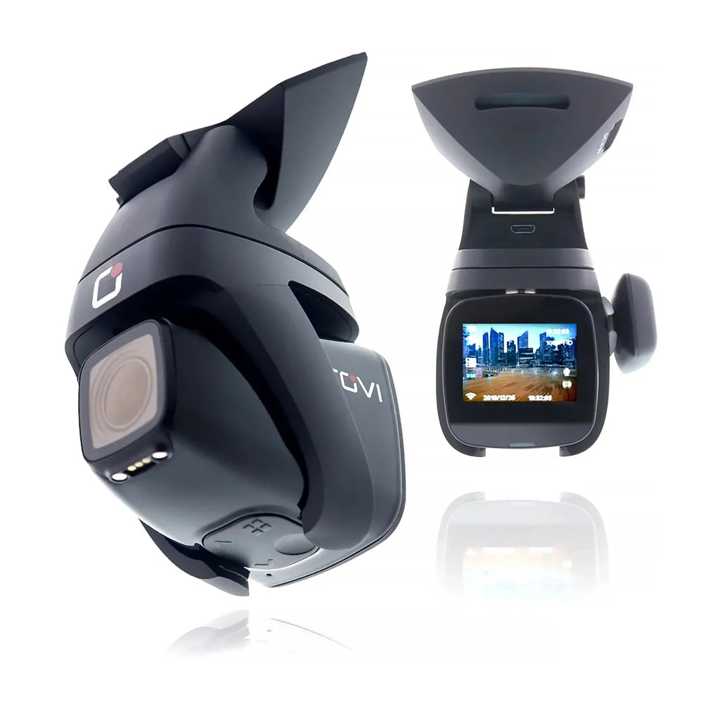 Rovi CL-6001 Magnetic Mount 1080p Full HD High Definition Panoramic Car Dash Camera Recorder with 1.5 Inch Wide Screen Wi-Fi, GPS, Loop Video Recording, Impact Detection and 360 Degree Rotation