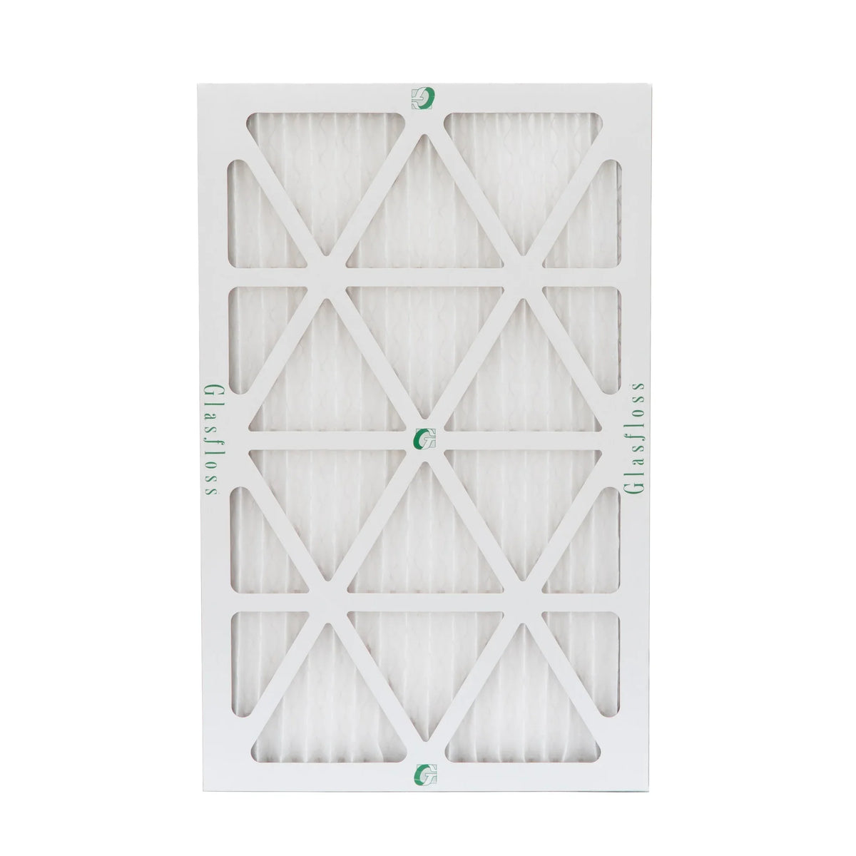 14x25x1 MERV 10 Pleated HVAC Air Filters by Glasfloss. ( Quantity 5 ) Exact Size: 13-1/2 x 24-1/2 x 7/8