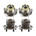 AutoShack Front and Rear Wheel Bearing Hub Assembly with ABS Set of 4 Replacement for INFINITI QX60 JX35 Nissan Murano 2007-2018 Altima 2009-2014 2016-2019 Maxima 2013-2019 Pathfinder V6 FWD HB4X0028
