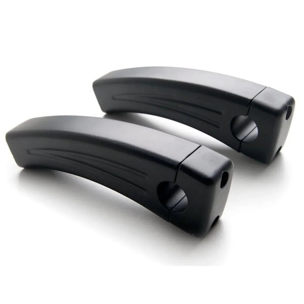 Krator 5.5" Black Bike Handlebar Pullback Risers 7/8" Compatible with Yamaha FZR 400 600 750 1000