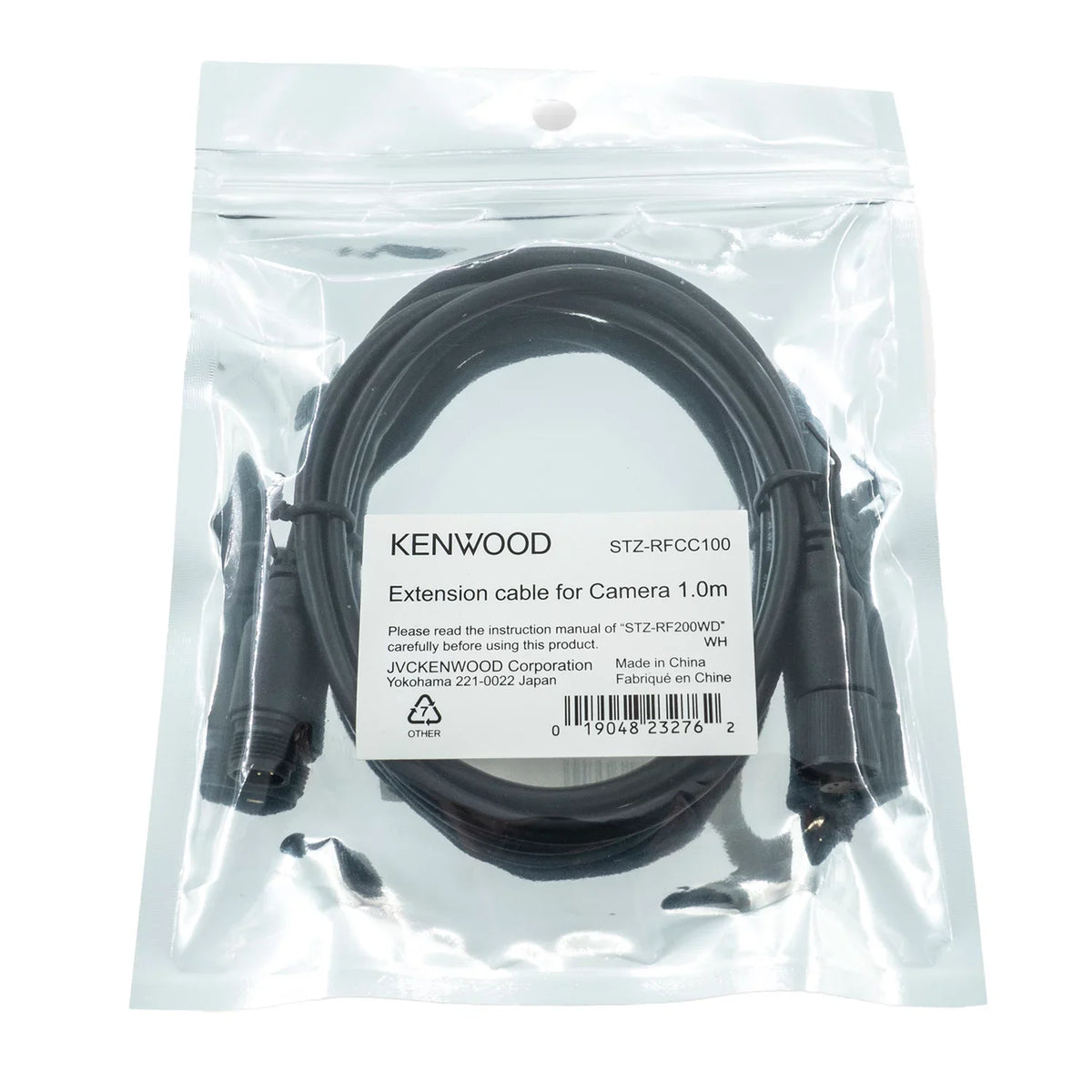 KENWOOD STZ-RFCC100 Camera Extension Cable for KENWOOD STZ-RF200WD Motorsports Front-and-Rear Action Camera System (3.2 Ft.)