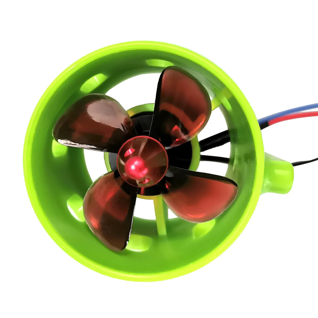 Efficient 1000KV Underwater Brushless Motor Clockwise with 4 Blade Propellers for Bait Vessel Nest Ship