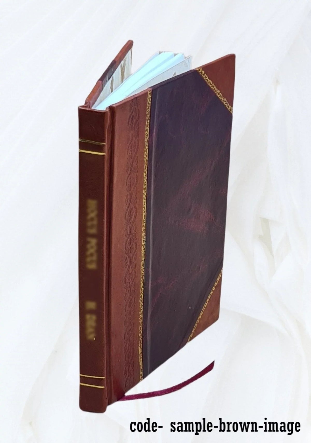 Lettre à M. le Baron *** membre de la première chambre des Etats-Généraux : sur la liberté indéfinie du commerce des grains, dans le royaume des Pays-Bas. 2e édition 1824 [Leather